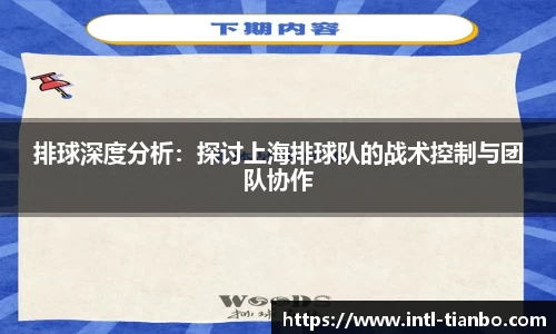 排球深度分析：探讨上海排球队的战术控制与团队协作